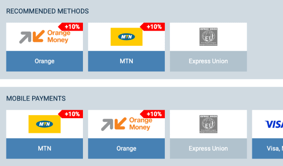 Make your first deposit